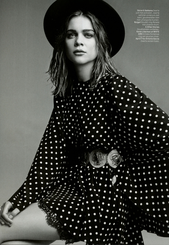 Kim Noorda for L’Offciel Dutch May 2014 photographer Gregory Derkenne 